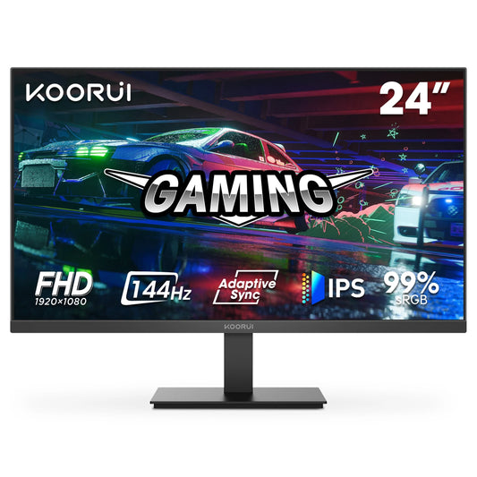 24" FHD 1080P Gaming Monitor, 144Hz Computer Monitor, New, E2411K